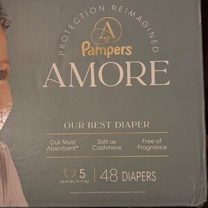 Pampers Amore Diapers - Soft Gray